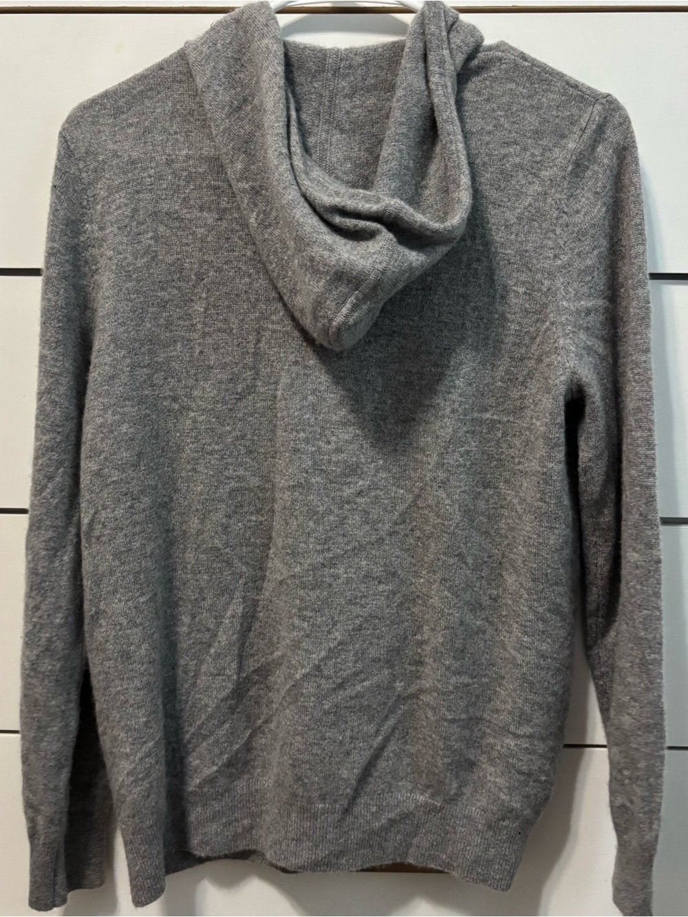 Quince Mongolian Cashmere Full-Zip Hoodie - Picture 3 of 4